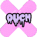 bandage_ouch animated GIF emoji from ♡꒷꒦꒦꒷♡Sweetopia♡꒷꒦꒦꒷♡