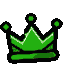 crown_green animated emote from דושי גאנג