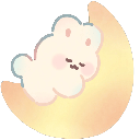 bunnymoon Discord sticker from The Cosmic Web