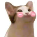 popcat_blush Discord Emoji from /r/christians