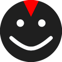 darkie_blank_smile custom emote - Darkitsu
