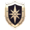 Shield with a star emblem in the center, colored in gold and black.