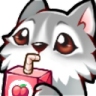 wolf_drink Discord Emoji | Fabulous Beast・Español [0.3K] 🌈