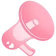 pink_megaphone custom emote | S3xting Paradise 18+