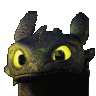 toothless_squint animated emote - Vampires 18+ ⛧﹒Goths & Emos﹒⛧