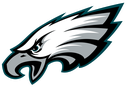Philadelphia Eagles team logo featuring a stylized eagle head facing left.
