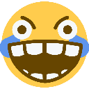 lmao Discord sticker - Popcorn Server