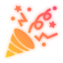 ConfettiPopper Discord sticker | ☾ World To Majestica ☽