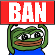 pepe_ban Discord Emoji - Degenerates [18+]