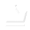 White crown icon centered on a black background.
