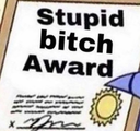 StupidBitchAward Discord Emoji from Pittsburgh Verified Relations - #PVR