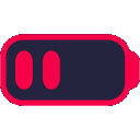 Battery_Low animated GIF emoji - Project ALTER EGO [Chapter 0]