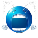 blue_cry Discord sticker from 𝑻𝑨𝑮 𝑪𝑹𝑨𝑭𝑻 🔮