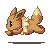 eevee animated Discord emote from Hell's . Paradise . OwO . PokéTwo