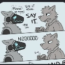 emoji_18 custom emote | Furry • Femboy • Protogen • puppyboy • catboy