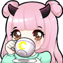 AnimeGirldrink custom emote from Μ Λ Υ V Ι L L Ξ