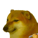 cheems_puff animated GIF emoji | Tambayan Ave.