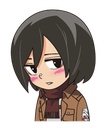 aot_mikasablush custom emote | BLUE VORTEX