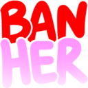 BanHer Discord Emoji from 𝗖𝘂𝗱𝗱𝗹𝘆 𝗖𝗿𝗶𝘁𝘁𝗲𝗿𝘀