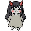 542709cutedemongirl Discord sticker from Bunnies Cafe 18+