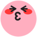 Kisses Discord sticker | /crew