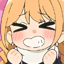 Marin Kitagawa with a wide, excited grin and clenched fists, showing intense happiness.