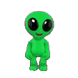 DancingAlien animated GIF emoji - WeChat!