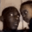 A person with a highly skeptical and suspicious facial expression in a low-resolution, grainy photograph.