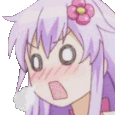 ahh animated GIF emoji from ୨୧