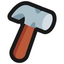 hammer Discord sticker from Hearts of Steel (Geopoltical Minecraft Server)