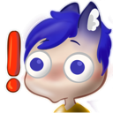 oNozNekoSurprise Discord sticker from Chemistry's Lab
