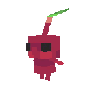 pikminwaddle animated emote - trans chompers