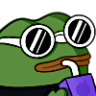 pepe_vibe custom emote from Bitplay