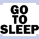 NEON_SLEEP animated GIF emoji | Luminous Lounge