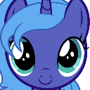 Lunafilly Discord sticker from Friendship Academy - MLP