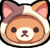 rilakkumacat_mini custom emote - ₍ᐢᐢ₎      ✿  ੭   mιnι  cαƒe  ♡⃘ ⊹