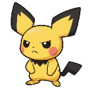 MadPichu Discord sticker from Secret Pichu Club