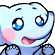 waifublueelephantclap animated Discord emote | ୨୧     waifu cαƒe    𓂃 ✿   〈 🍵ɞ ྀྀ active ⋆ social ⋆ events ⋆ gwys ⋆ icons ⋆ gaming ⋆ art ⋆ sfw ⋆