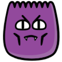 ttEvil custom emote - ꒰  .  🌈 。cndyume ◟ `` ˖