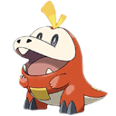 fuecoco custom emote from Core