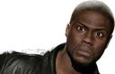 Kevin Hart staring with wide, confused eyes and a skeptical expression.