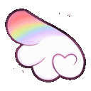 02_wing_left_dontsteal animated emote from Senexia 18+
