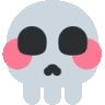 skull Discord sticker | Cropped Gif Productions™