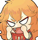 waifuMereoFiteMe animated emote from ୨୧     waifu cαƒe    𓂃 ✿   〈 🍵ɞ ྀྀ active ⋆ social ⋆ events ⋆ gwys ⋆ icons ⋆ gaming ⋆ art ⋆ sfw ⋆