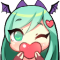 gBatHeart Discord sticker from The Rogue Syndicate