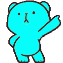 kolom_dancing_teddy animated emote | WeChat!