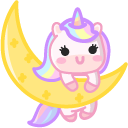 unimoon Discord sticker | The Cosmic Web