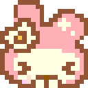 melodyexcited animated emote | girls.exe (18+)