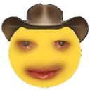 e_cursed_cowboy Discord Emoji - Unsupervised Adults ¹⁸⁺