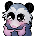 170_uwuopossum Discord sticker - Rabbit Hole